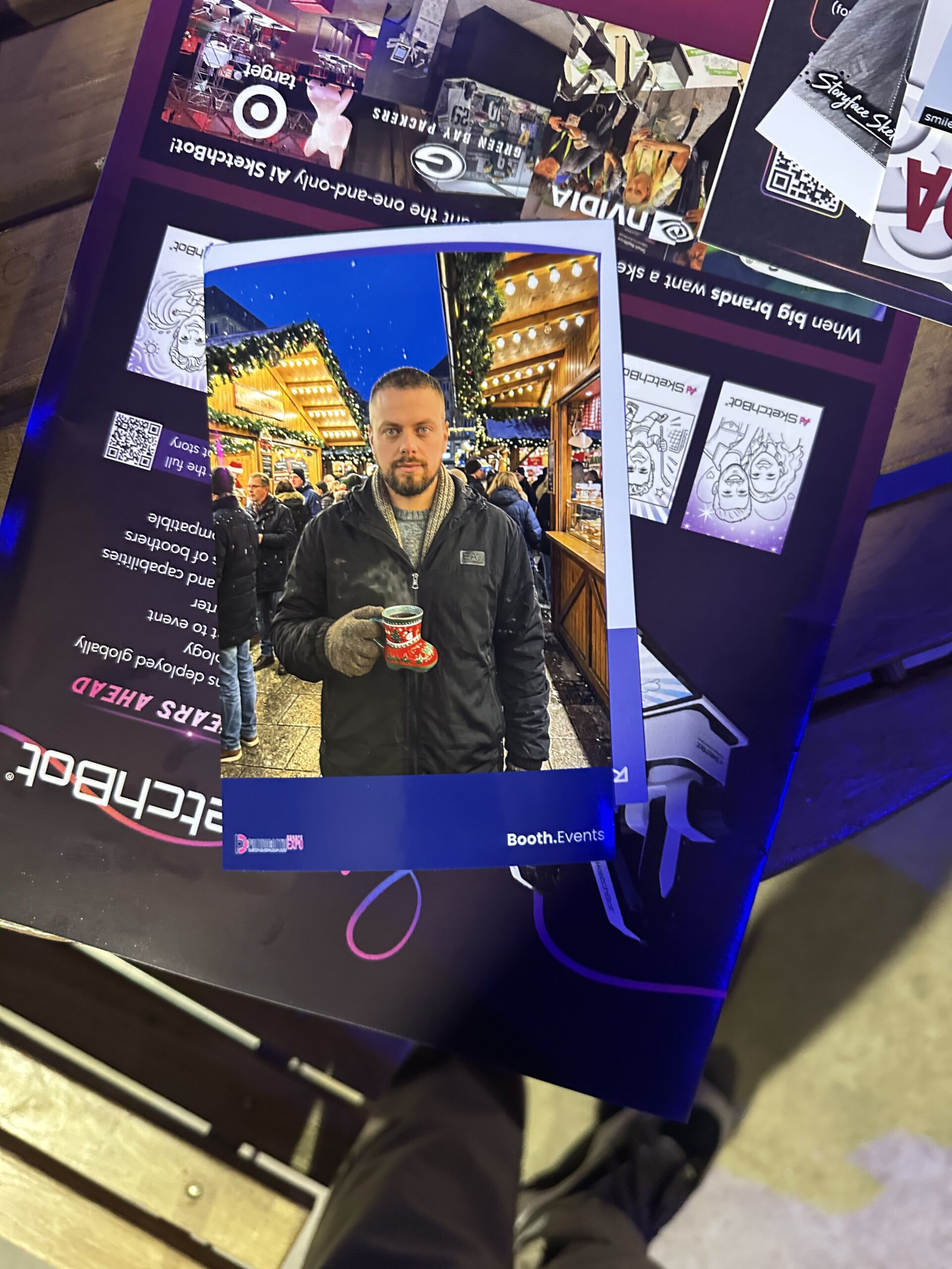Тест на AI снимки на Photo Booth Expo Europe